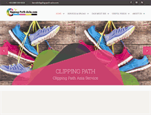 Tablet Screenshot of clipping-path-asia.com